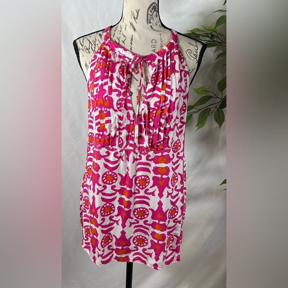 Vibrant Escapada Blouse โ Pink & Orange | Size S - Picture 9 of 11